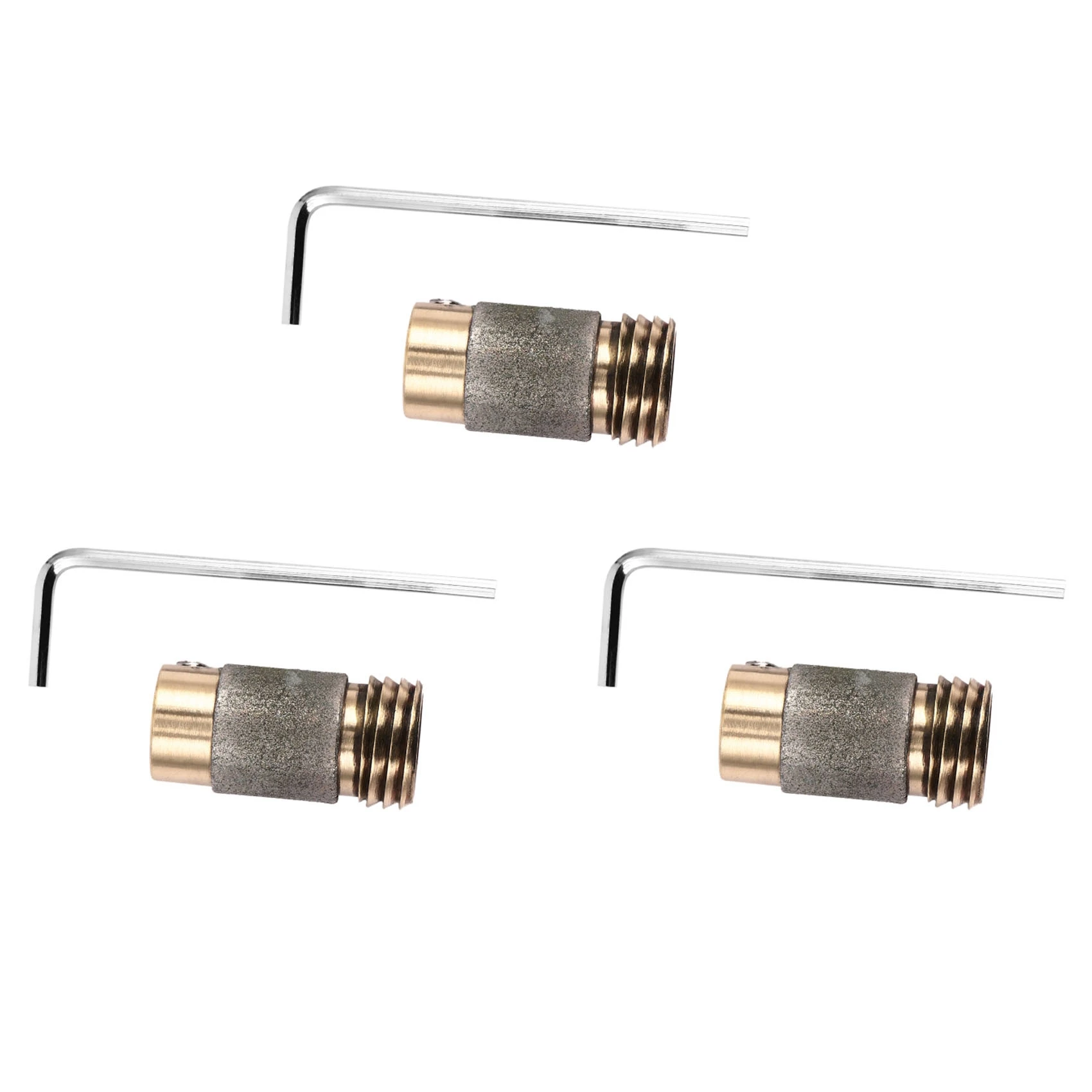 Y42A-3X 5/8 Inch Diamond Grinding Head Helix Diamond Copper Bit Grinding And Polishing Glass Ceramics Helix Bit MCBL58