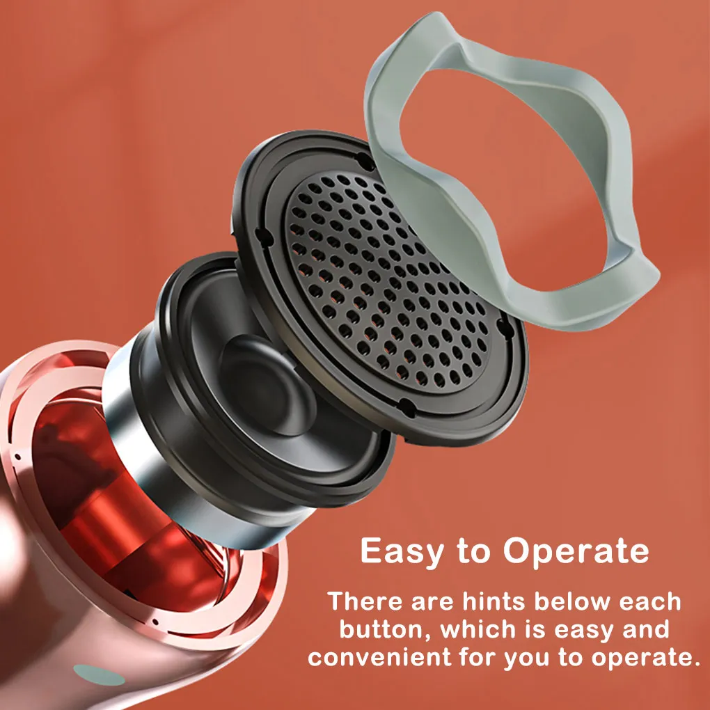 KTV Wireless Microphone Speaker Bass Treble Player Rechargeable Mic