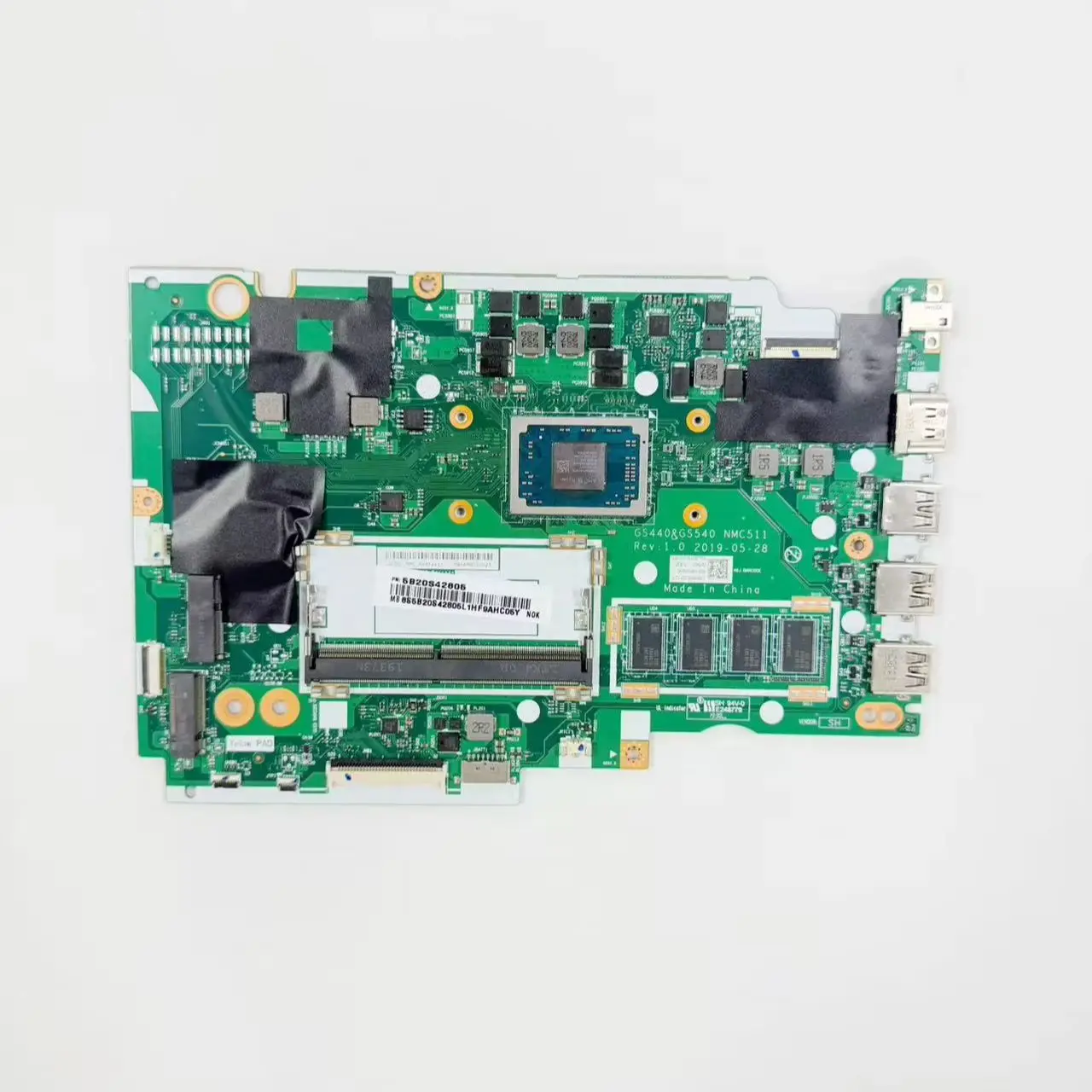 NMC511 NM-C511 Moederbord Voor Lenovo S145-14API S145-15API Laptop Moederbord Met AMD R3 R5 R7 CPU, RAM 4GB 100% Test Ok - afbeelding 2