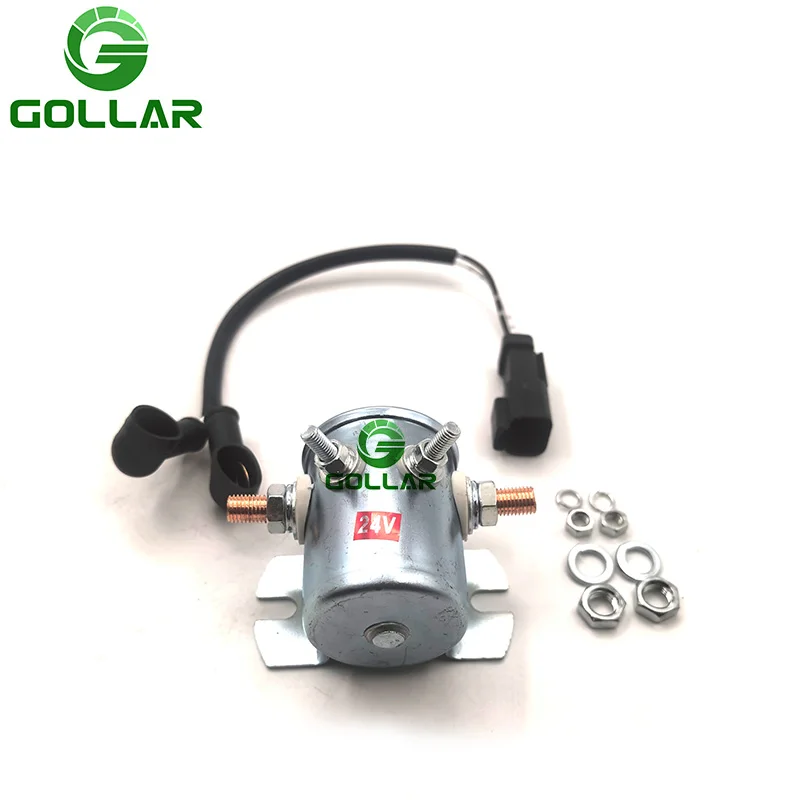 Construction Machinery Parts for CAT E320 E323 349B/C/D Excavator Start Preheating Relay Switch 24V