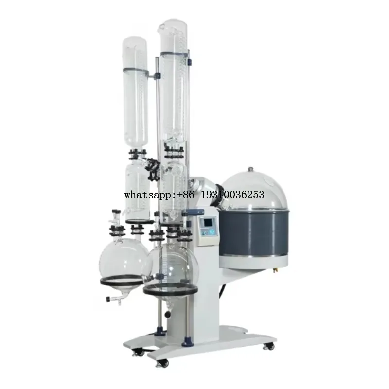 Lab Rotary Evaporator Vapes Set With Vacuum  And Chiller