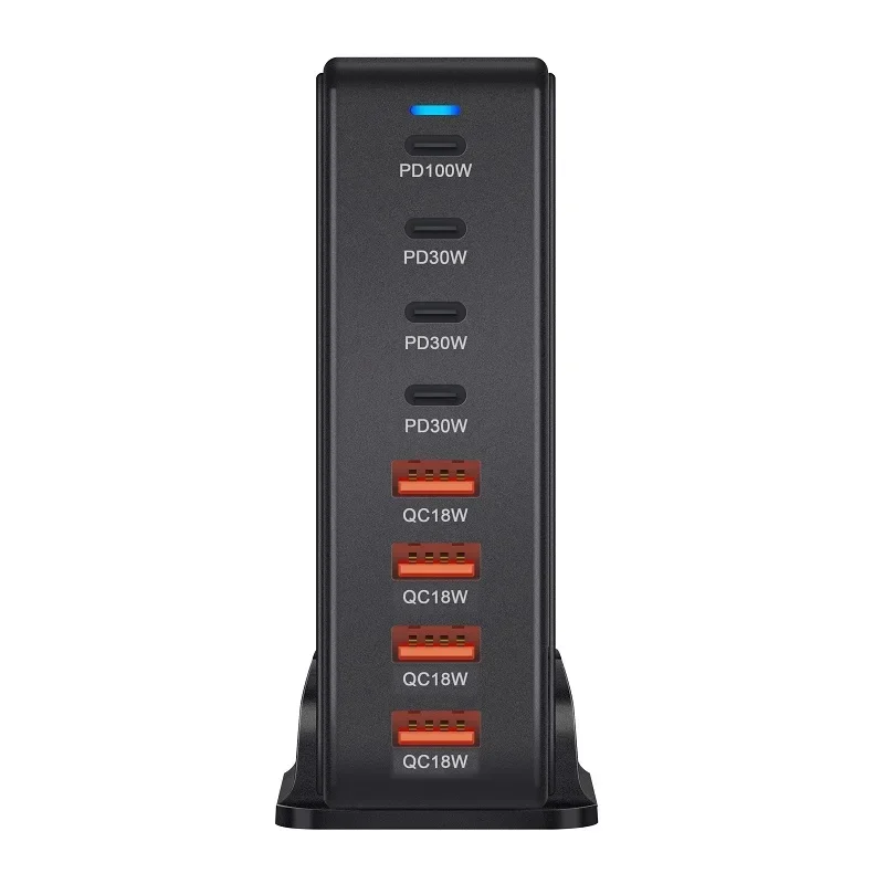 240W Desktop GaN Charger 8-port USB Type C PD Charger Fast Charge 3.0 USB Type C Fast Charger Mobile USB image 2