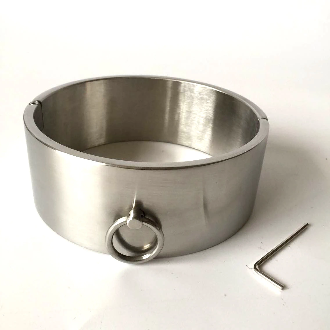 height 6cm/4cm  stainless steel slave choker necklace fetish wear woman jewelry women necklace