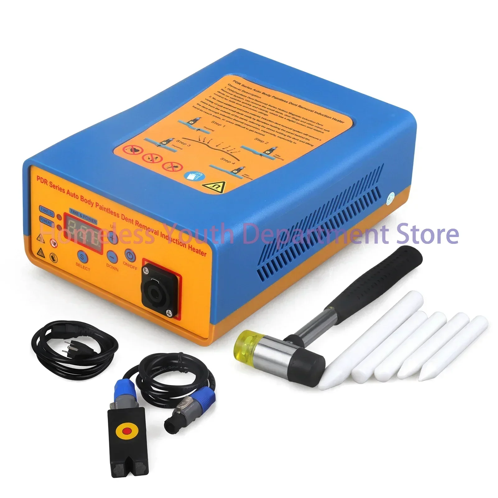 

НОВЫЙ PDR индукционный нагреватель для удаления вмятин на теле, индукционный нагреватель для удаления без покраски, инструмент для ремонта вмятин, 220 В, 150 кГц
