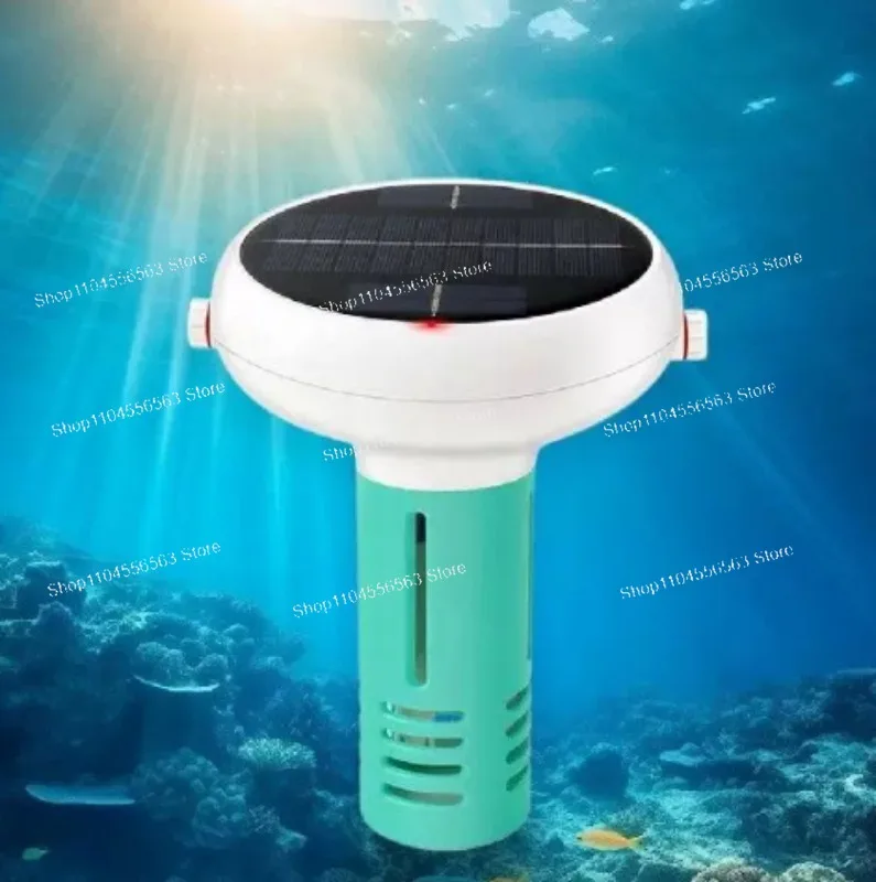 7 in 1 WiFi Solar Chlorine Meter pH TDS EC ORP Salinity Temp Waterproof Pool Monitor