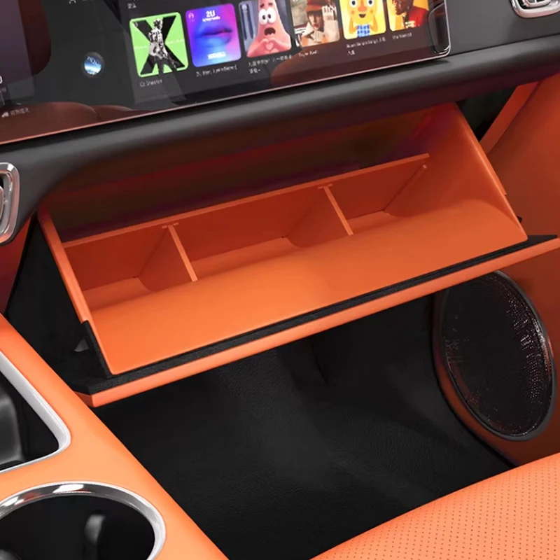 

For Lixiang L6 2024 2025 2026 Under Passenger Storage Box Layered Storage Automotive Interior Supplies