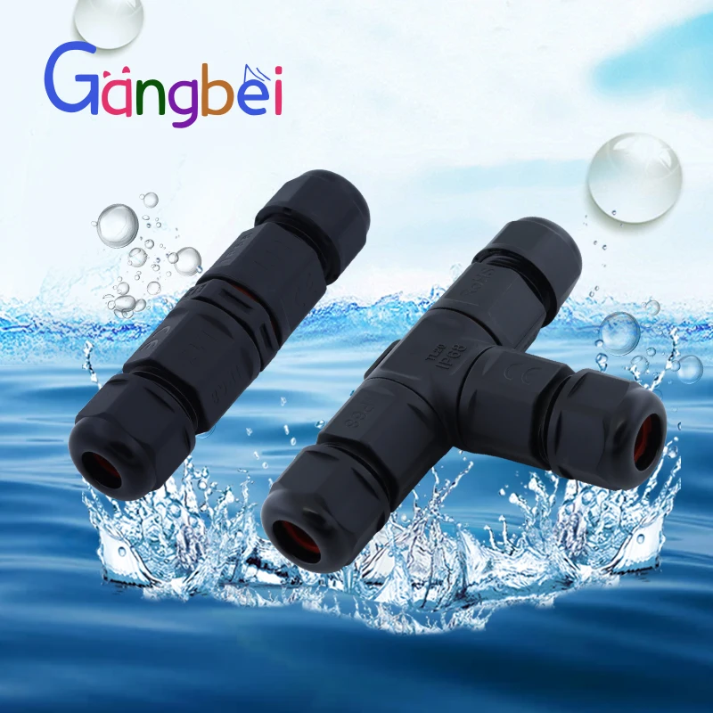 IP68 L12 L16 L20 L25 Waterproof Cable Connector 2/3/4Pin Screw Wiring Terminal Wire Connectors for Electrical Light Junction Box