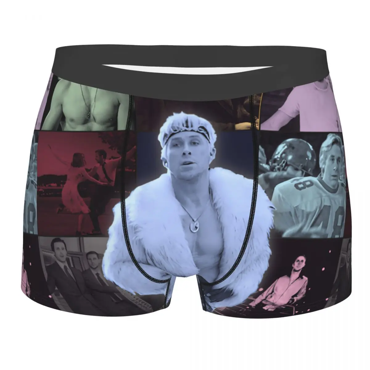 Cool Ryan Gosling Boxershort Voor Mannen Sexy 3d Print Ondergoed Slipje Slips Zachte Onderbroek