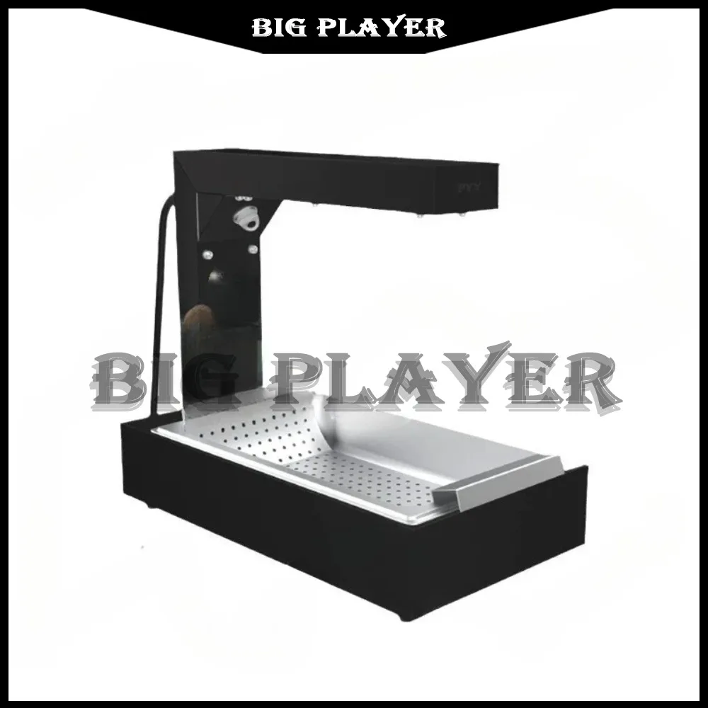 

Прочная грелка для картофеля фри, термостанция, нагревательная лампа, отдельно стоящее кольцо из нержавеющей стали с куриным луком, коммерческое домашнее использование