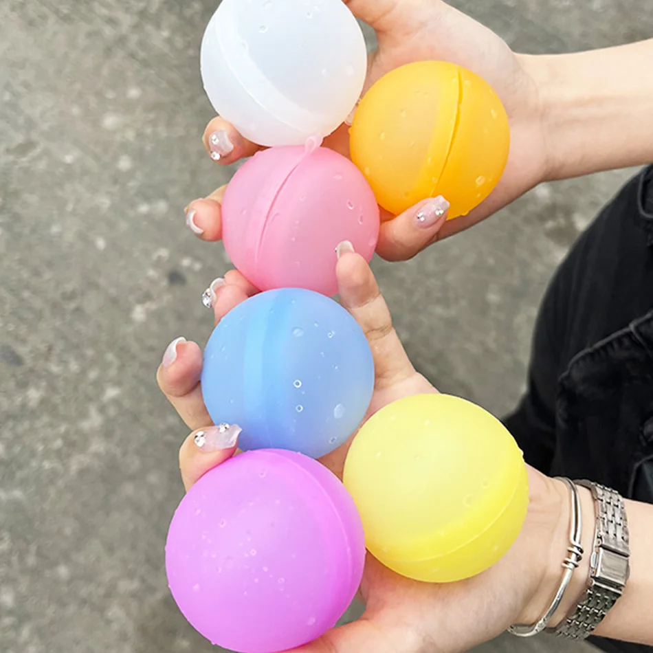 Nowe balony wodne wielokrotnego użytku Balon wodne wielokrotnego napełniania Szybkie napełnianie Samouszczelniająca się bomba wodna Splash Balls dla