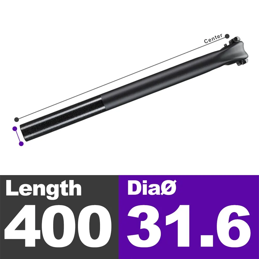 OG-EVKINカーボン自転車シートポスト27.2/31.6mm 15mmオフセットmtb