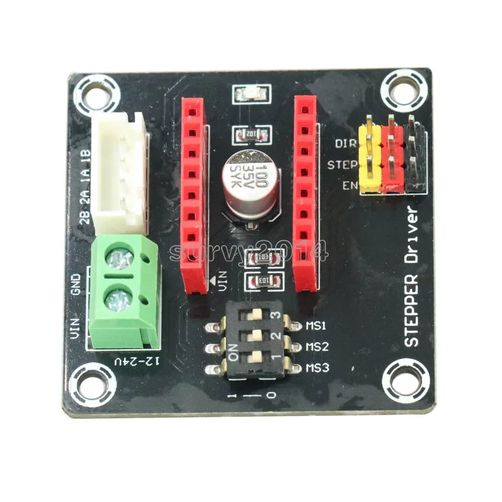 42 CH Stepper Motor Driver Expansion Board DRV8825/A4988 For UNO R3 3D Printer Arduino Module