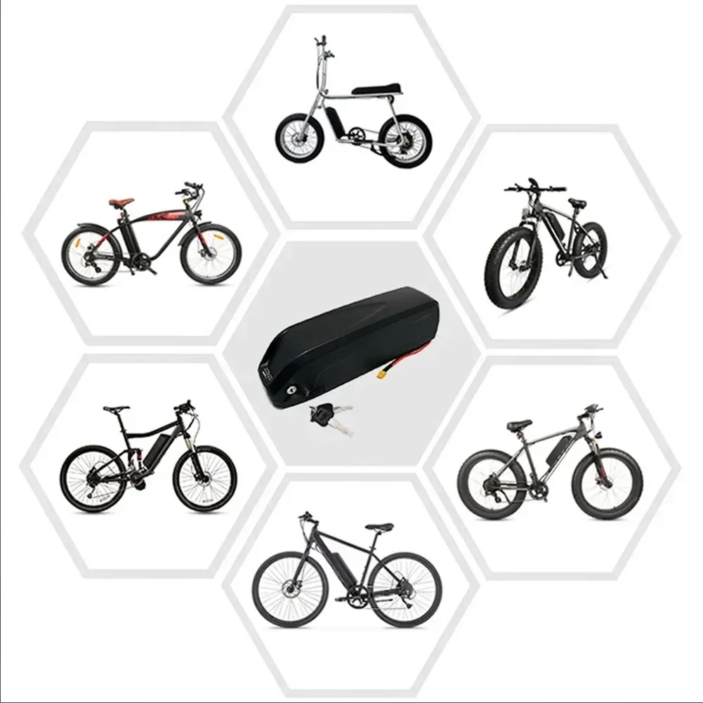 Original 18650 36V 48V 52V Hailong Electric Электровелосипед Bicycle  Battery 20Ah 30Ah BMS Lithium Rechargeable Battery Pack