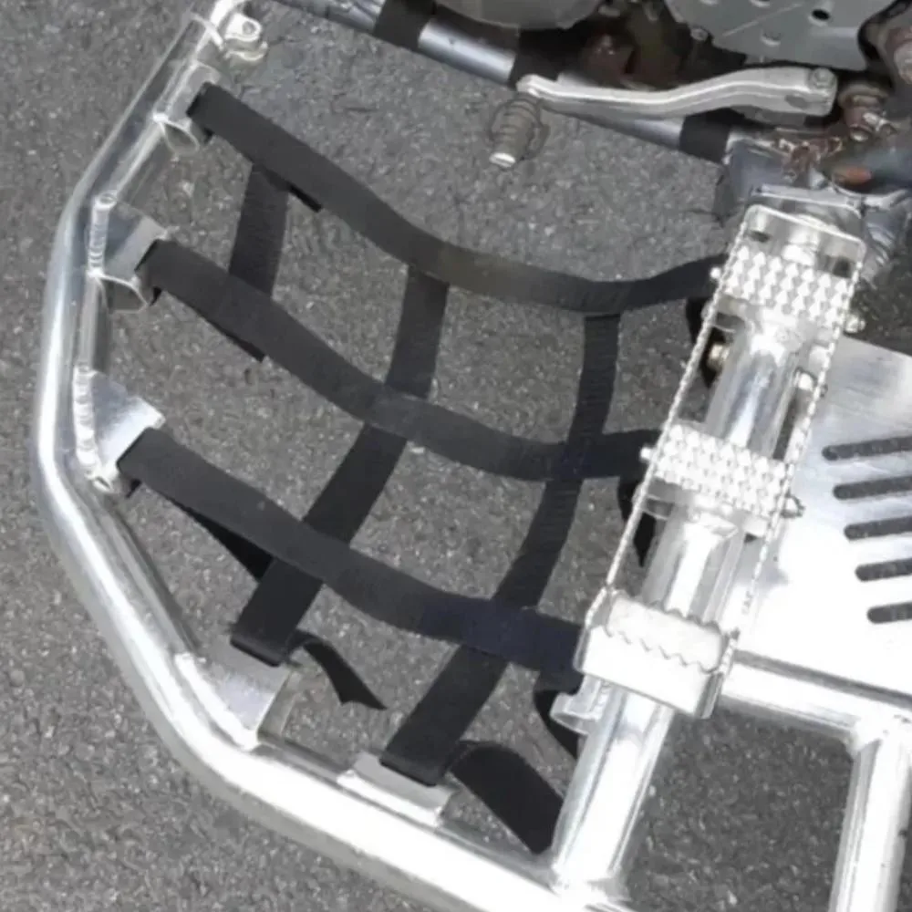 

Для Honda TRX400 X EX 450ER R Polaris Arctic DVX400 Многофункциональная сетка для грузовых автомобилей Защитные колышки для ног Защитная сетка Сетка для четырех коробок