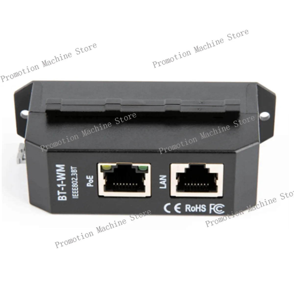 

NEW DIN Rail Single Port 2.5 Gigabit PoE Injector 802.3af/At/Bt Negotiation Up to 90W Output PoE++ for PTZ IP Camera