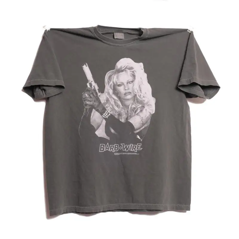 Barb Wire Pamela Lee Anderson Sci Fi Horror Movie T Shirt Baywatch Babe Sz Xl