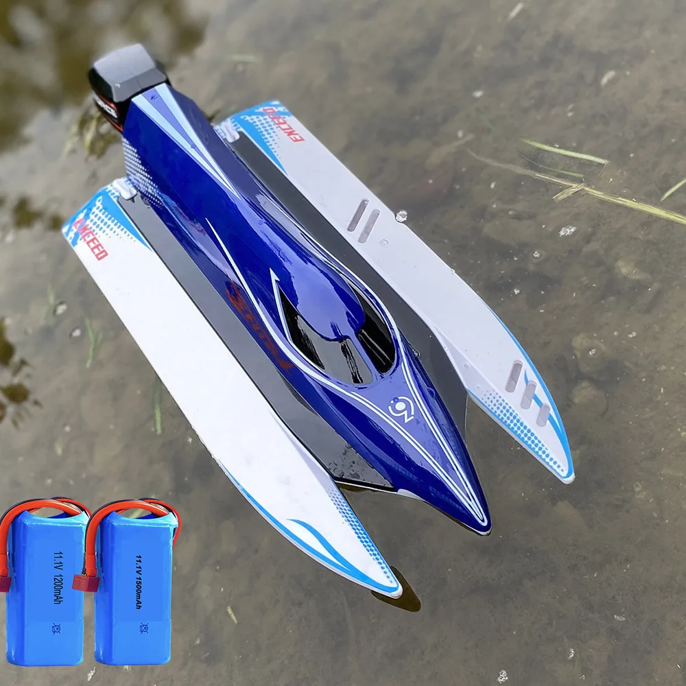 WL915 Remote Control Boat RC Brushless Watercraft 2.4Ghz 4ch 45km/h Under Motor RC Submarine for Hobbies Adults Boys