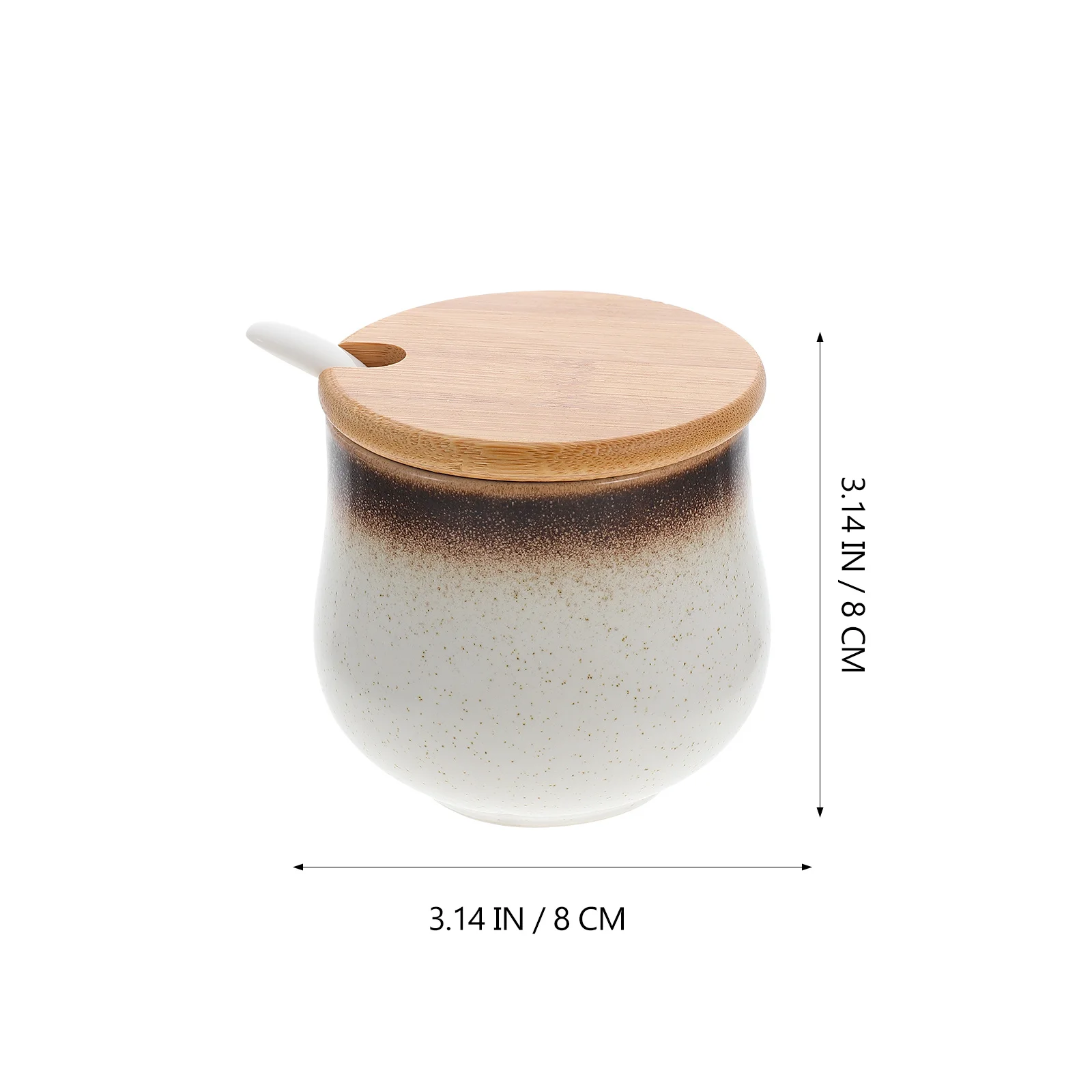

1Set Ceramic Spice Storage Jar Multipurpose Seasoning Pot Suitable for Salt Pepper Chili Sugar Storage Seasoning Jar