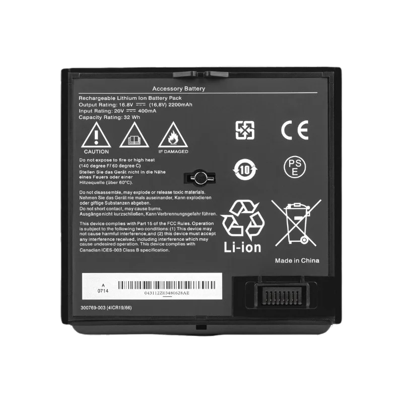 300769-003 16.8V 32Wh 2200mAh Li-ion Battery for BOSE SoundDock 300769-001 300768-003/004 300770-001 High Quality Audio Battery