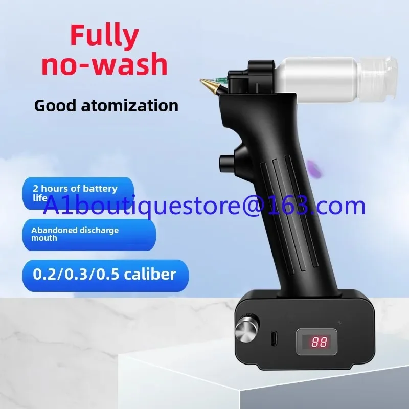 Leave-in electric model airbrush air pump furniture beauty refinish ceramic glaze spraying tool