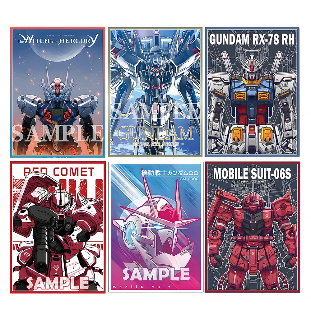 60 fundas para tarjetas Mecha, protectores de tarjetas comerciales de tamaño estándar, protectores de juegos de aluminio, estuche para carpetas de tarjetas 67x92mm