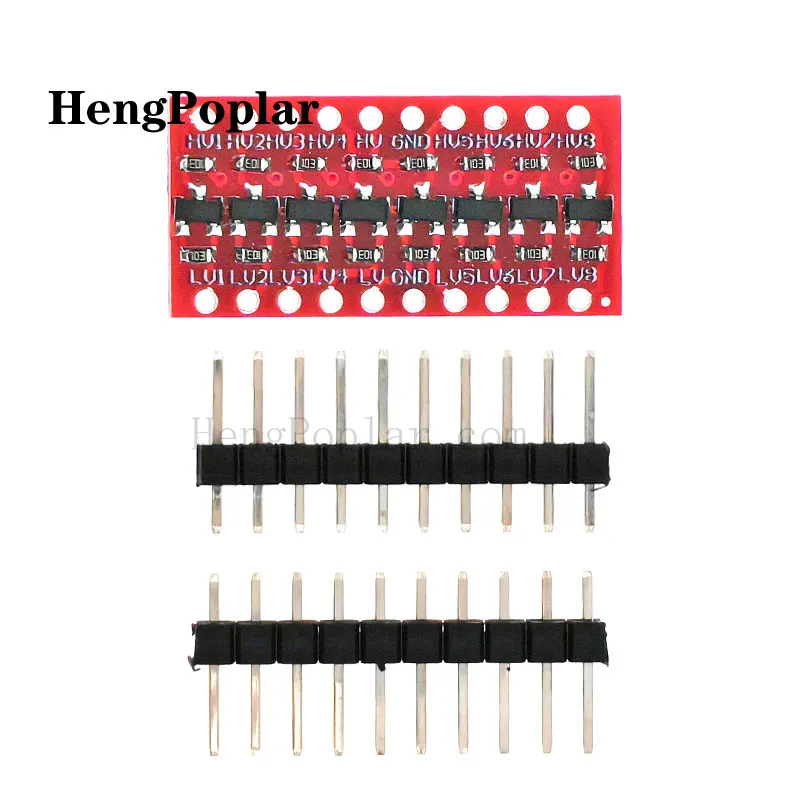 50pcs  8 Bit Bidirectional Voltage Level Converter High Speed Full Duplex two-way 8 Road Level Conversion Board Module Connector