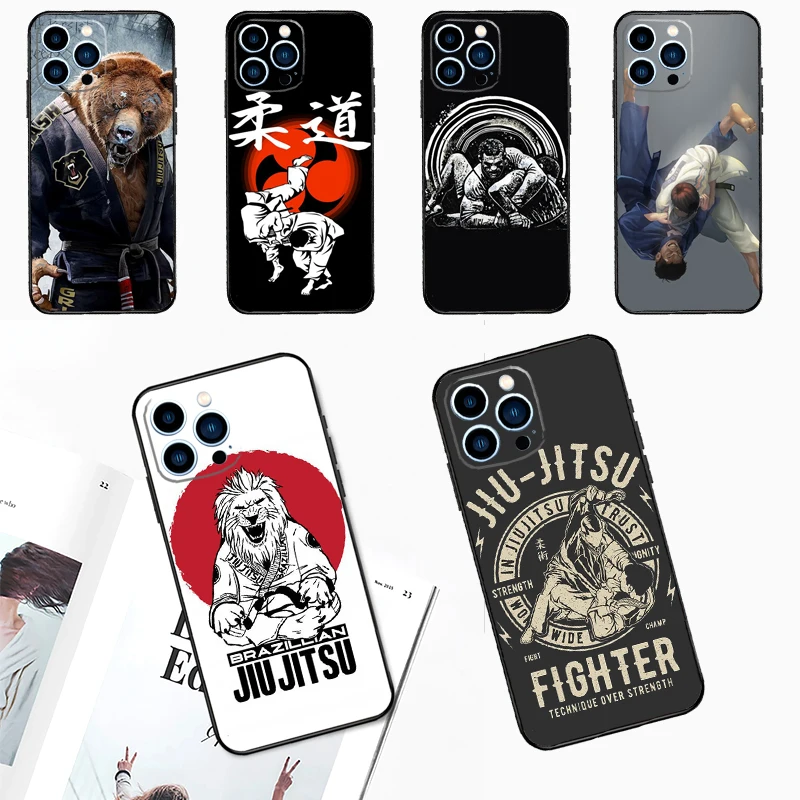 Juntsai Judo jiu jitsu BJJ Brazilian Phone Case For Samsung Galaxy S26 S25 Ultra S21 S22 S23 S24 Ultra S10 S20 Plus S25 FE Cover