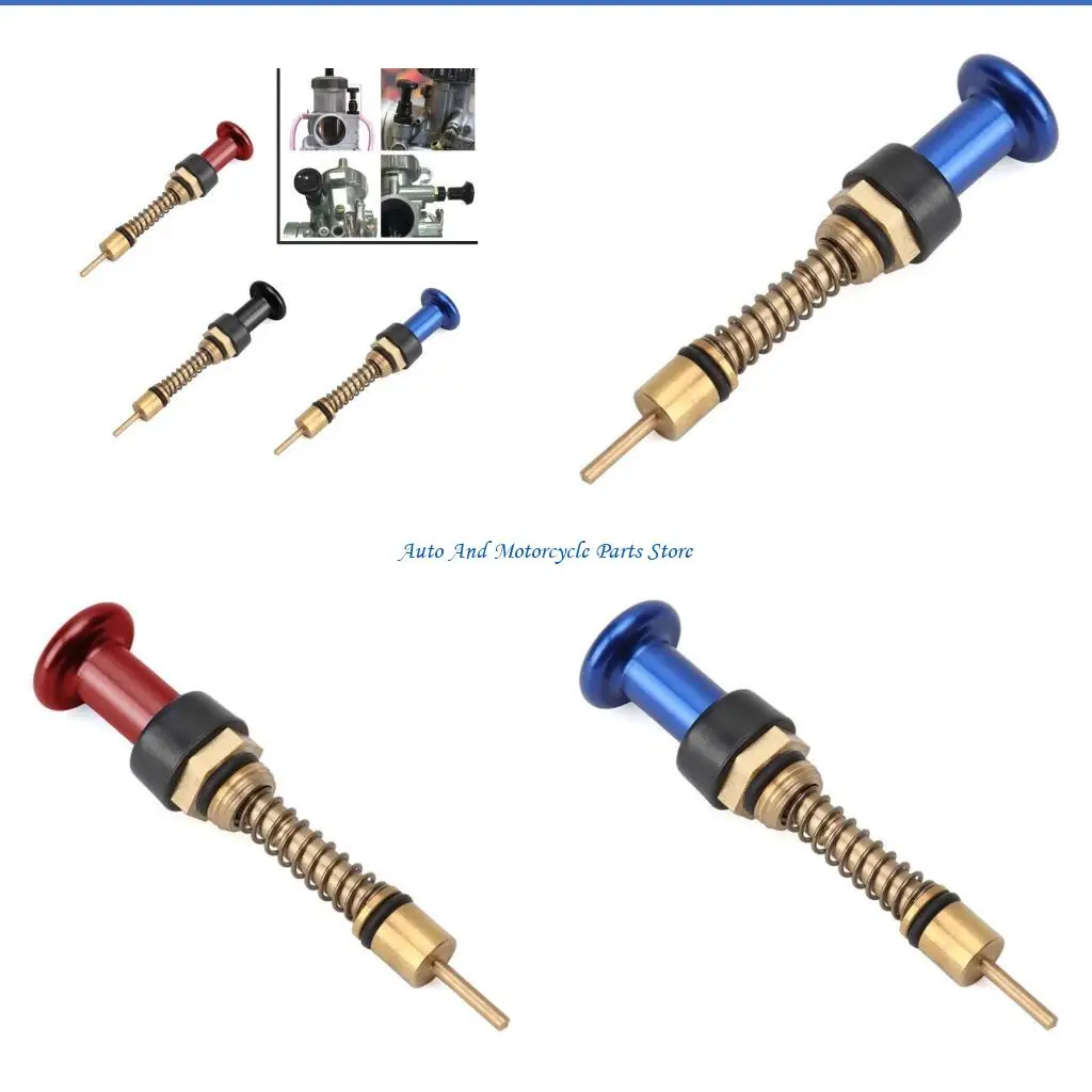 P9FD Carburetor Starter Valves For Banshee 350 Blaster 200 Trail Motorcycles Choke Lever Pull Plunger Easy Installation