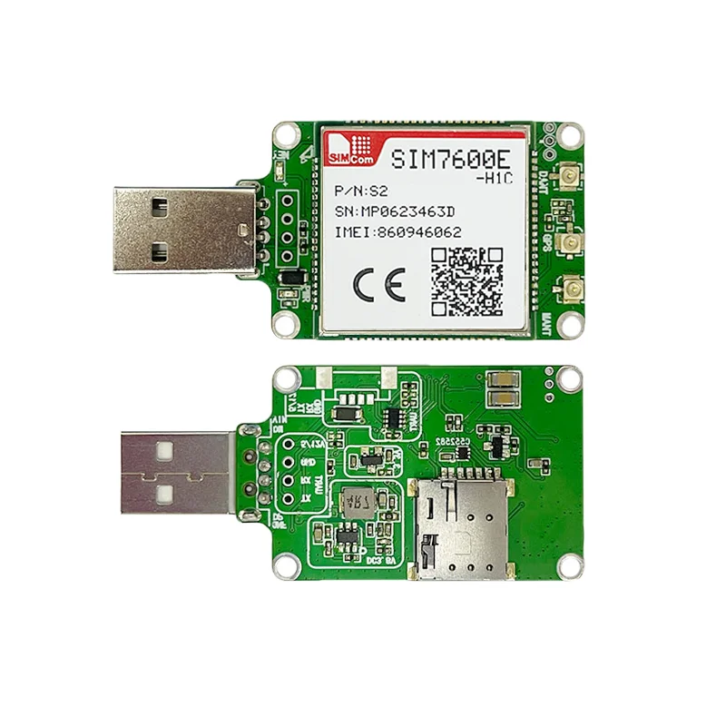 4G LTE Module SIM7600e-H1c breakout Board Simcom High Speed Low Cost 4G Cat4 LTE Wireless Module