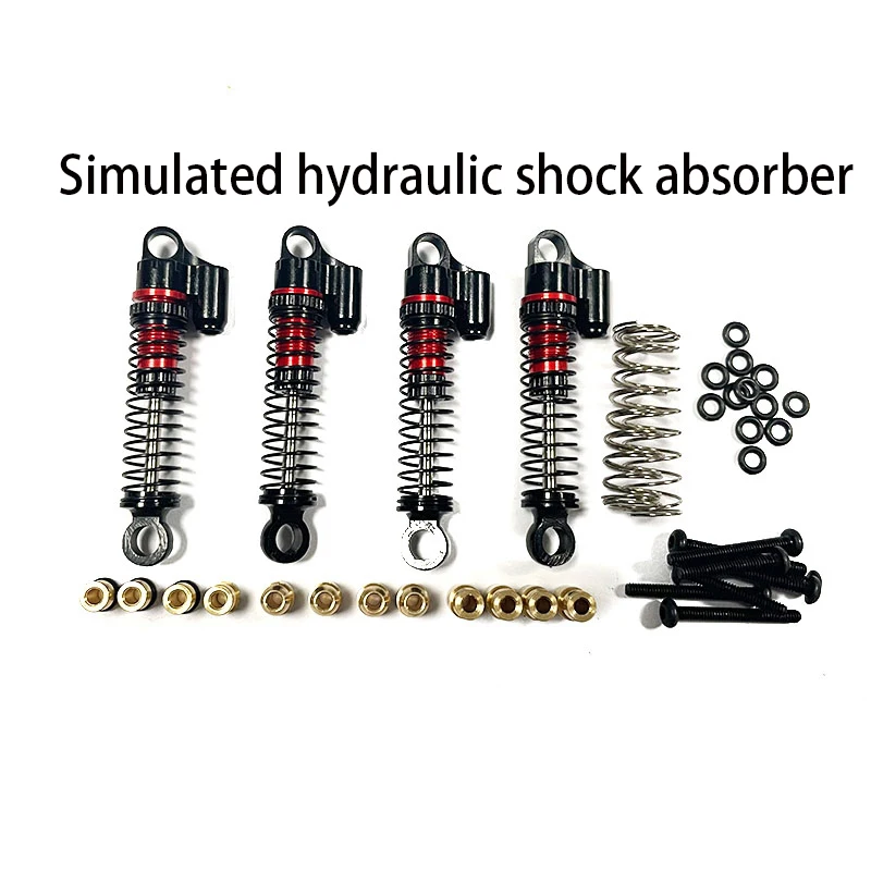 Fms 1: 18 Fcx18 Toyota Lc80 Metal Upgrade Accessories Shock Absorber Steering Engine Tie-Rod Transmission Shaft Counterweight