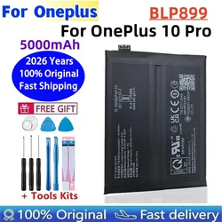 100% Original High Quality BLP899 Capacity Phone Replacement Battery For OnePlus 10 Pro / 1+10 PRO 2500mAhx2 Batteries Tools
