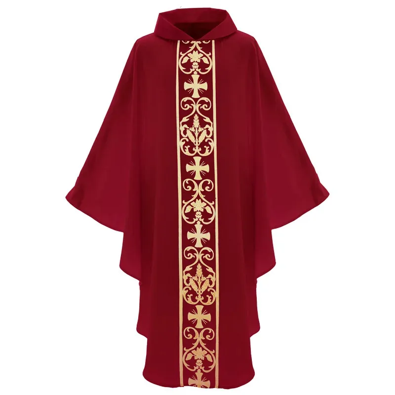 ชุดคลุมพระสงฆ์พิมพ์ลาย Zizi 2025 สำหรับบาทหลวง นักบวช ศาสนาคริสต์ พระเยซู ผู้นำศาสนา ชุดคลุมสำหรับโฆษณา