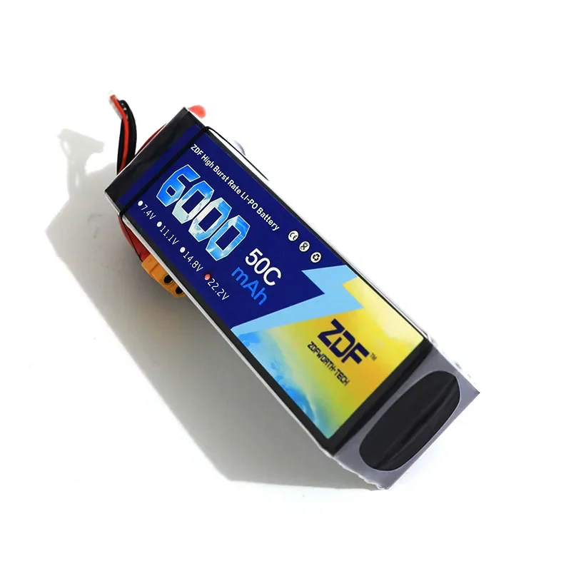 ZDF 6S RC Drone LiPo Battery 22.2V 6000mAh 50C  for RC Model Aircrft Airplane Helicopter Drone Car AKKU LiPo ba ttery 22.2v