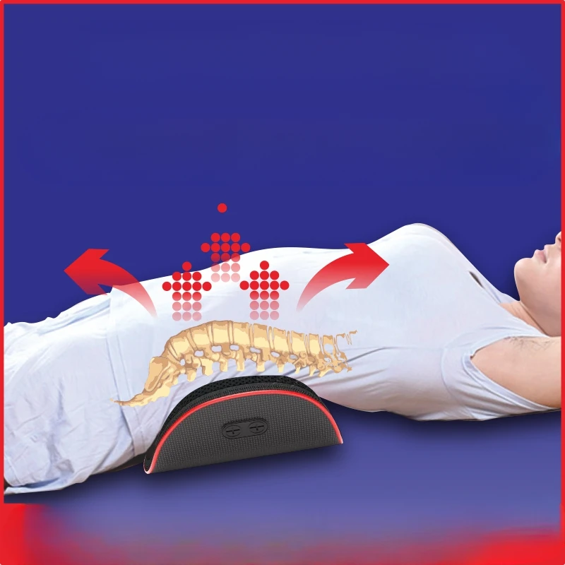 

Lumbar pain, protrusion, tractor, massage instrument, curvature of spine, correction of back bulging strain, household electric