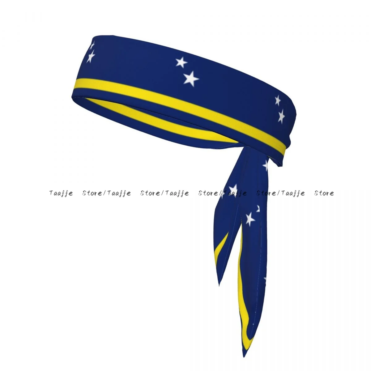 

Sweatband Bandanas Curacao Flag Hairband Head Tie Sports Headband Hair Accessories