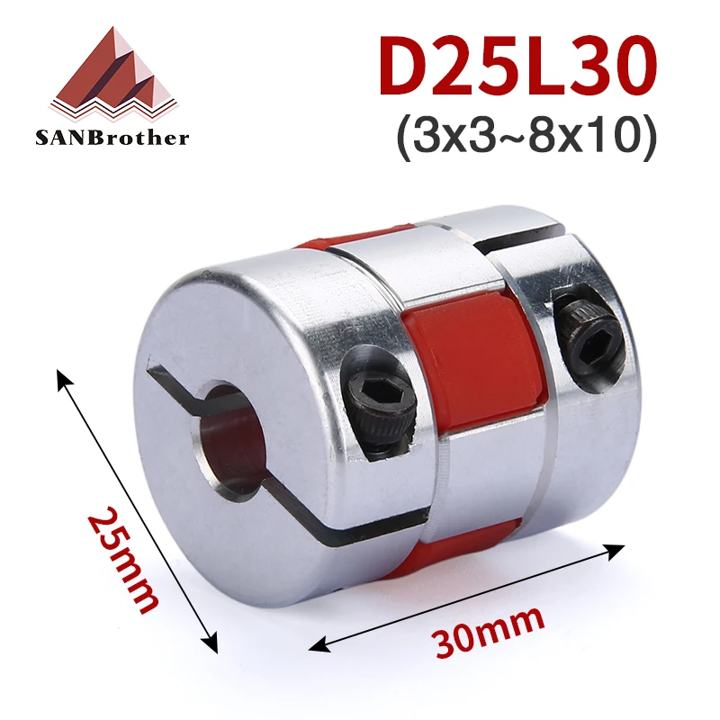 

Гибкая алюминиевая муфта 5x8 мм 3 мм 4 мм 5 мм 6 мм 6,35 мм 7 мм 10 мм