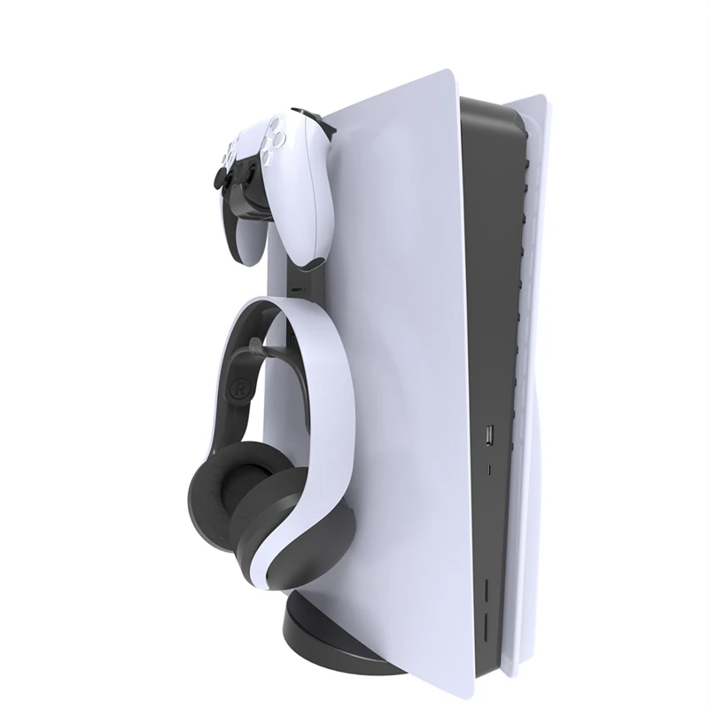 Suitable For PS5 Slim Wall Bracket Game Console Handle Bracket Xboxsx Handle Headphone Storage Rack PS VR Hanger Accessories