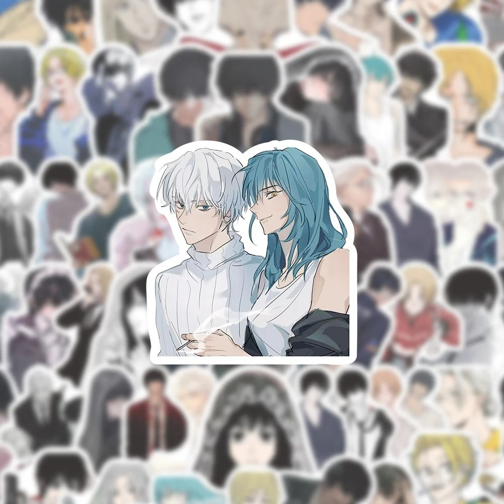 10/30/60 قطعة Yoichi Nagumo Sakamoto Days ملصقات Shishiba Osaragi أنيمي ملصق الكمبيوتر المحمول سكيت حقيبة الهاتف الشارات باردة