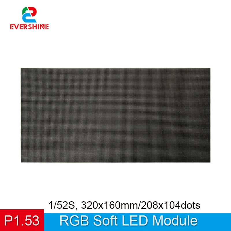 High Definition LED Flexible Module P1.53 Led Soft Screen Indoor  Ads Display Screen Panel Aliexpress Online Shop