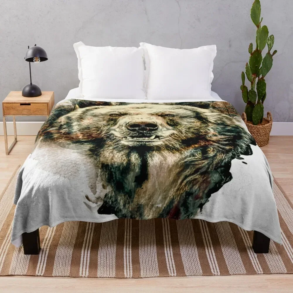 

Bear Throw Blanket