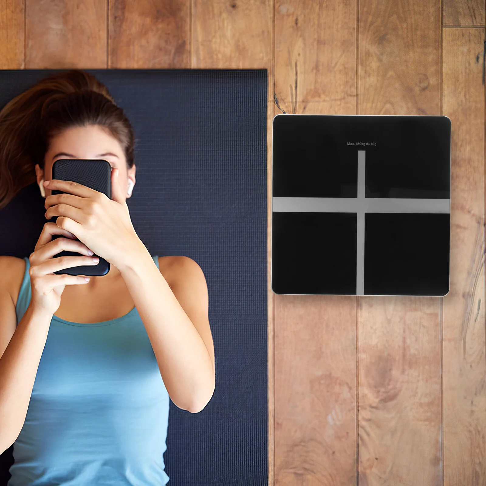 

1Pcs USB Rechargeable Body Weight Scale Electronic Digital Home Precise Smart Weighing Scale Long Life