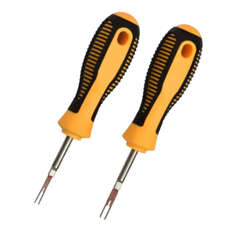 

Инструмент для удаления автомобильных проводов Skoda, инструмент для автоматического удаления клемм 2 мм 3 мм, внутренняя вилка, съемник разъемов для проводов