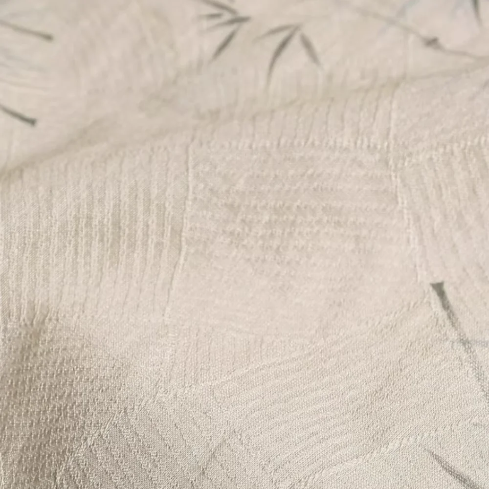 Polyester Rayon Jacquard Fabric Bamboo Field Character Check Cloth Shirt Dress Designer Fashion Handmade DIY Clothing Fabrics
