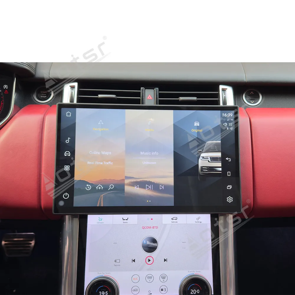 

13.3 Inch Android 13 CarPlay Car Radio For Land Rover Range Rover Sport /Vogue 2018-2022 Multimedia Player GPS Navigation DSP BT