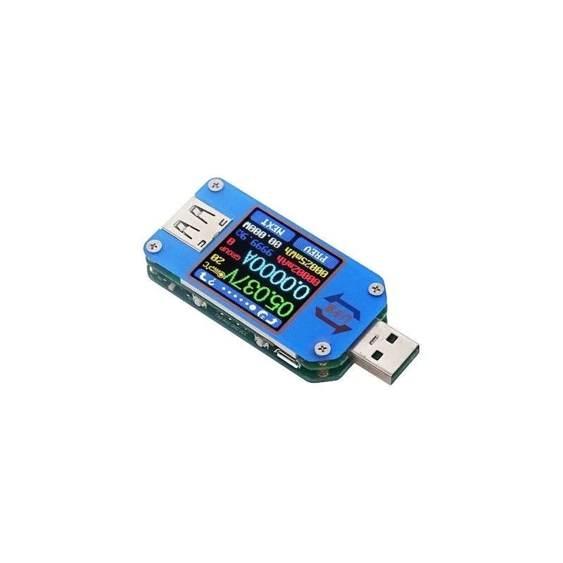 UM25C Android APP USB color screen charging tester voltage and current resistance Type-C test table