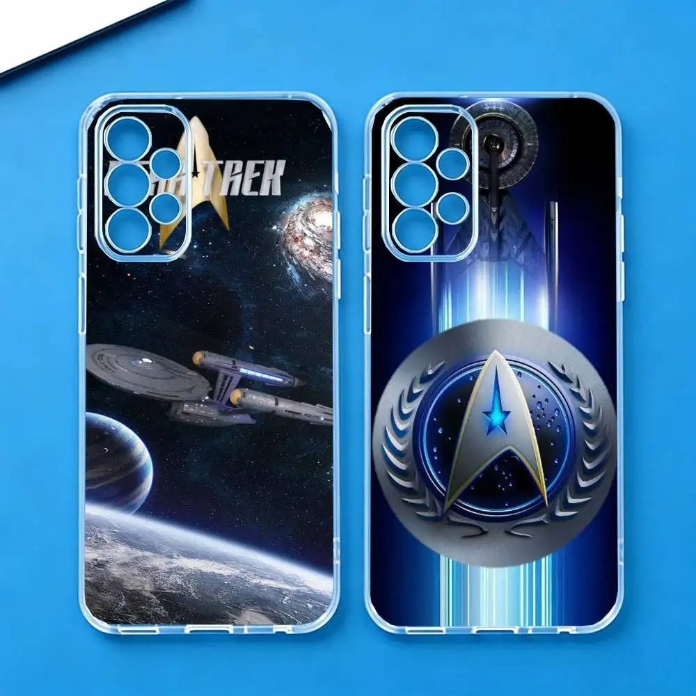 Star Trek Ships Logo  Phone Case For Samsung S25,S24,S21,S22,S23,S30,Ultra,S20,Plus,Fe Transparent Cover