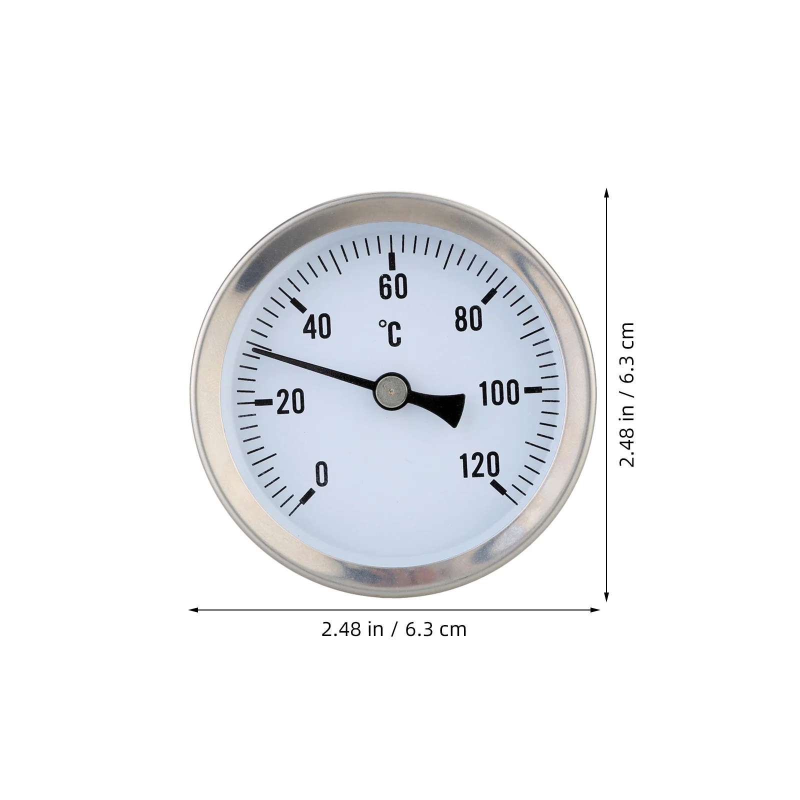 

Dial Thermometer Gauge Hose Thermometer thermometer Water Thermometer Liquid Thermometer