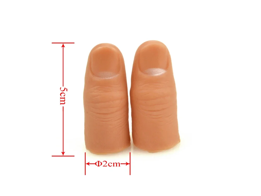 American Thumbstall Tip Hard Thumbtip Close up Magic Tricks Stage Magic Magia Magie Magicians Props Accessories