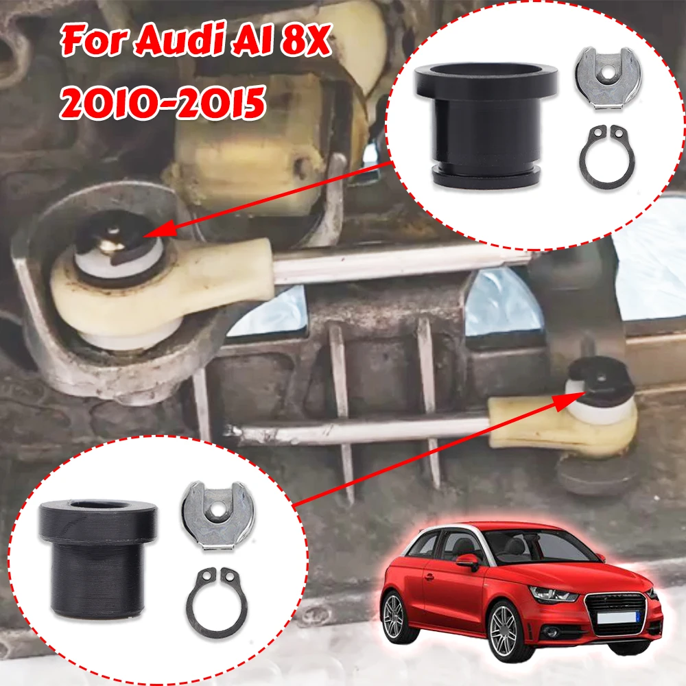 

For Audi A1 8X Upgrade Manual Shift Cable Bushing Gear Selector Lever Linkage End Pivot Kit Shifting Fix Selector 2010 2011-2015