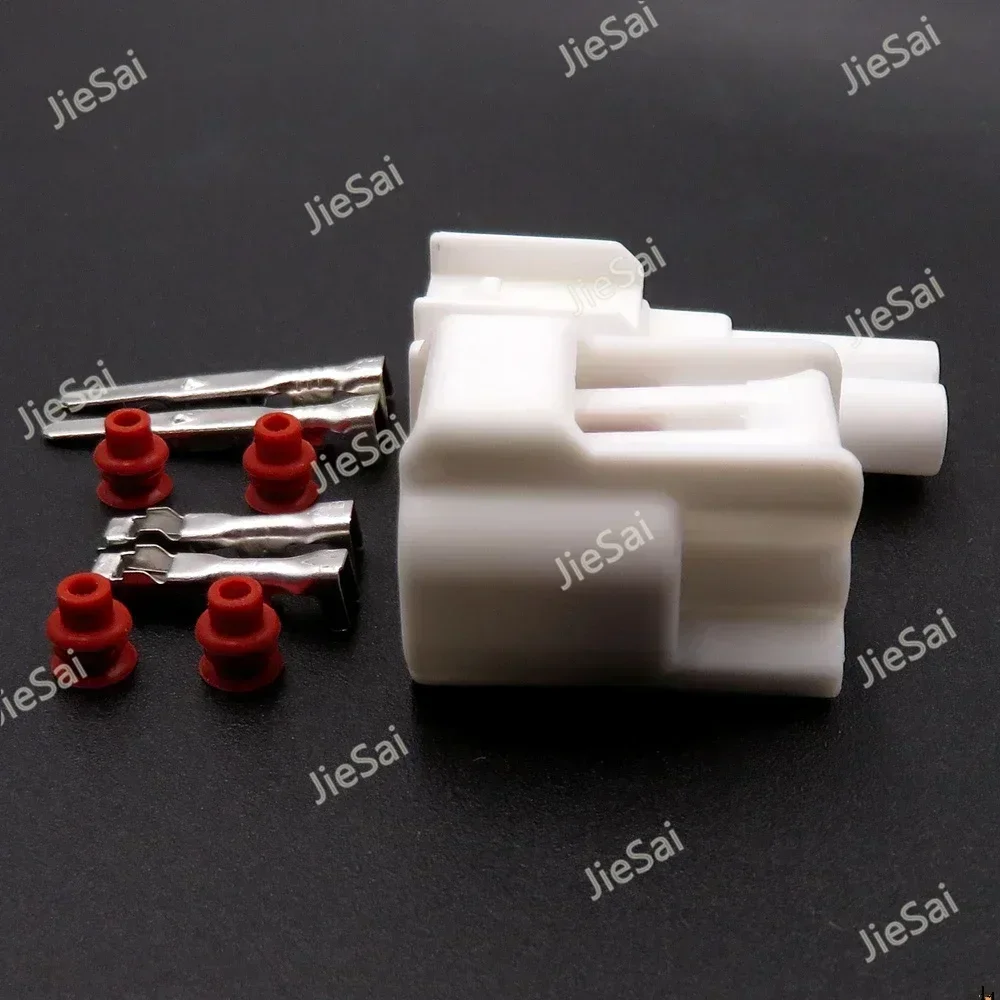 2 Pin 2.3 Series White Housing High Voltage Pack Ignition Coil Wiring Sealed Socket FW-C-2F-B FW-C-2M-B Car Connector